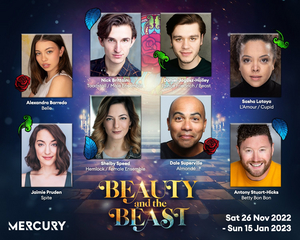 Full Cast Announced For BEAUTY AND THE BEAST At Mercury Theatre Image