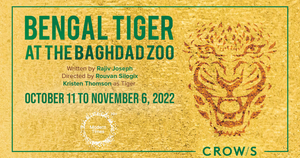 Toronto Premiere of BENGAL TIGER AT THE BAGHDAD ZOO to be Presented by Crow's Theatre and Modern Times Stage Company 