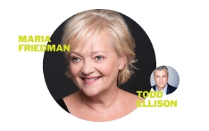 Interview: Maria Friedman of MARIA FRIEDMAN IN CONCERT at The Palace Theater For Orchestra Lumos, Stamford CT. Image