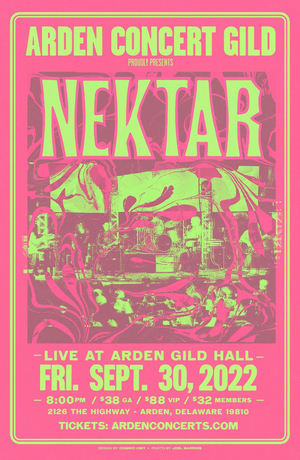 Arden Gild Hall Welcomes Prog Rock Legends NEKTAR On September 30 Image