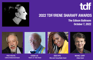 Fred Voelpel, Eugene Lee & More to Receive 2022 TDF/Irene Sharaff Awards 