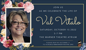 Celebrate the Life of Val Vitalo at the Warner Theatre Atrium Next Month 