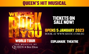 Reimagined WE WILL ROCK YOU Debuts in Singapore in 2023 