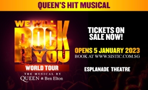 Reimagined WE WILL ROCK YOU Debuts in Singapore in 2023 Image