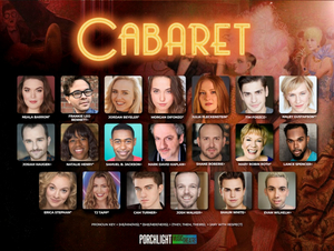 Cast and Creative Team Announced for CABARET at Porchlight Music Theatre 