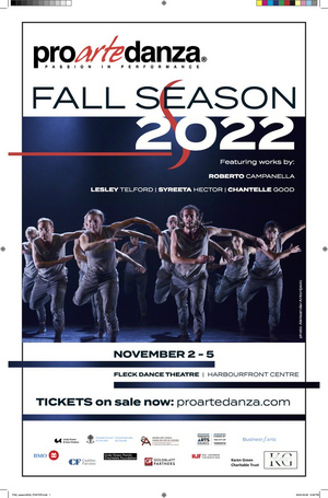 ProArteDanza Presents its Fall 2022 Season Performance at Fleck Dance Theatre Image