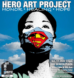THE HERO ART PROJECT Honoring Healthcare Heroes Launches Nationally Image