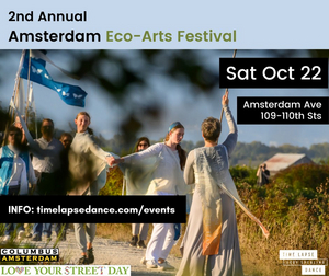 Jody Sperling/Time Lapse Dance Present 2ND ANNUAL AMSTERDAM ECO-ARTS FESTIVAL Saturday, October 22 Image