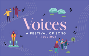 Voices – A Festival of Song Returns to Esplanade Next Month 