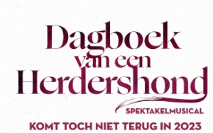 Feature: DAGBOEK VAN EEN HERDERSHOND TOCH NIET TE ZIEN IN VOORJAAR 2023 at MECC Maastricht! Image