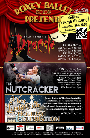 Roxey Ballet Presents Bram Stokers DRACULA Just In Time For Halloween 