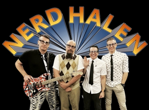 Nerd Halen Tribute, Mashup Of Van Halen Music and Staunch Nerds, Comes to M Pavilion at M Resort Spa Casino in January 