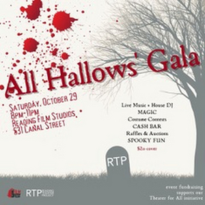 Reading Theater Project Announces Halloween Party and Fundraiser, All Hallows' Gala 