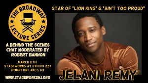 Jelani Remy Will Guest On THE BROADWAY LECTURE SERIES Image