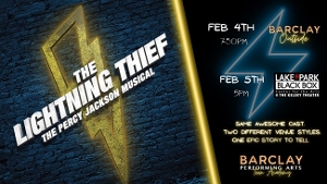 BARCLAY Performing Arts Stages THE LIGHTNING THIEF: THE PERCY JACKSON MUSICAL Image