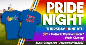 Interview: Eddie Coblentz Of PRIDE NIGHT At Saint Paul Saints Image