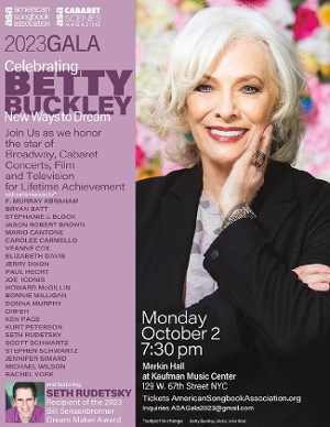 A Video Roundup Celebrating The ASA's Gala Honoring Betty Buckley: NEW WAYS TO DREAM at Merkin Hall 
