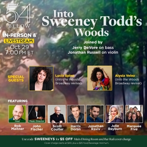 INTO SWEENEY TODD'S WOODS To Play 11th Year at 54 Below Image