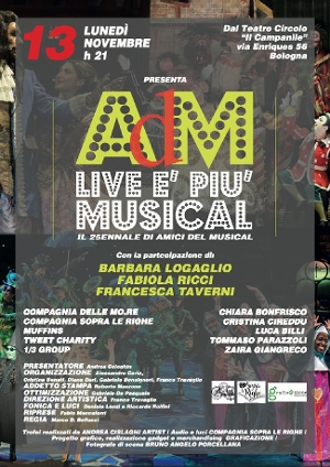 Feature: ADM LIVE E' PIU' MUSICAL in STREAMING Image
