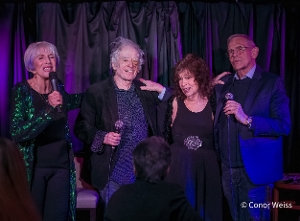 Photos: Barbara Bleier & Austin Pendleton Are OLD FRIENDS! With Gretchen Cryer & Richard Maltby Jr. at Pangea Image