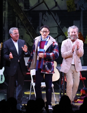 Photo/Video: Michael Greif Makes a Surprise Appearance at the RENT Japan Tour 2024 Opening Night Curtain Call Image
