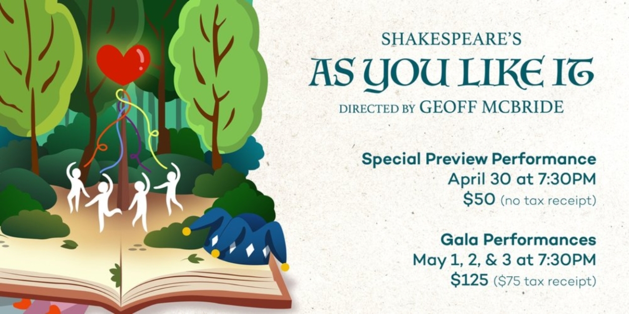 25th Annual Lawyer Play Brings AS YOU LIKE IT To The Great Canadian Theatre Company Photo
