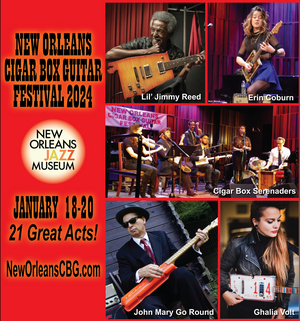 8th Annual New Orleans Cigar Box Guitar Festival Returns To New Orleans Jazz Museum 