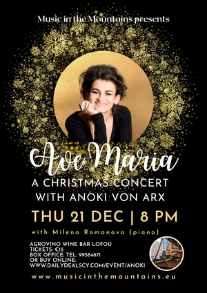 AVE MARIA: A CHRISTMAS CONCERT Comes to Agrovino Wine Bar Lofou Image