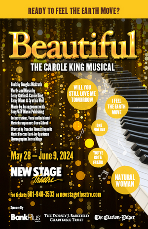 BEAUTIFUL: THE CAROLE KING MUSICAL Comes to New Stage Theatre 
