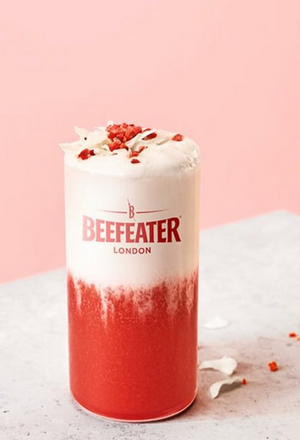 BEEFEATER Strawberries & Coconut Cream-A Festive Cocktail Recipe 