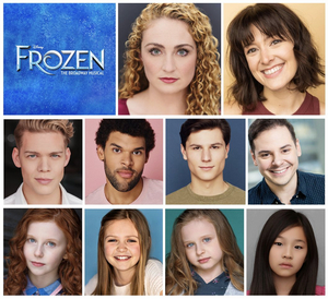 Cast Set For FROZEN at the Paramount Theatre  Image