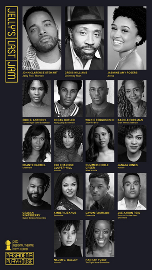 Cast Set For JELLY'S LAST JAM at Pasadena Playhouse Image
