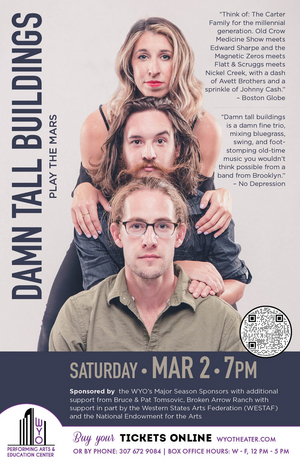 DAMN TALL BUILDINGS Comes to the WYO in March Image