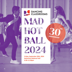 Dancing Classrooms Invites Community-At-Large to Mad Hot Ball 2024  Image