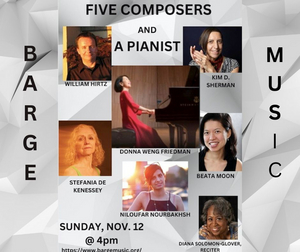 Donna Weng Friedman's 'Five Composers and a Pianist' Concert Will Be Performed Next Month 