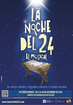 El Teatro Fernández-Baldor de Torrelodones acogerá el estreno de LA NOCHE DEL 24 
