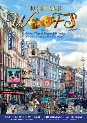 Elaine Paige and Bernadette Peters Will Host the First WEST END WOOFS (AND MEOWS) 