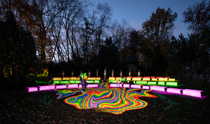 GROUNDS FOR SCULPTURE Presents a Spectacular Exhibition “Night Forms: Infinite Waves” Image