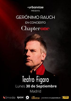 Geronimo Rauch llevará su 'Chapter One' al Fígaro de Madrid  Image