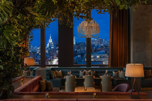 The Highlight Room at The Lower East Side Moxy Hotel for Rooftop Cocktails and Late-Night Dancing 