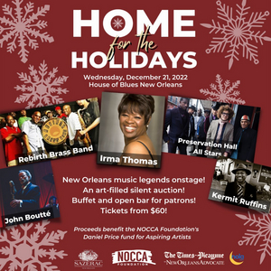 Irma Thomas, Rebirth Brass Band, Preservation Hall And More Join HOME FOR THE HOLIDAYS At House Of Blues On December 21 Image