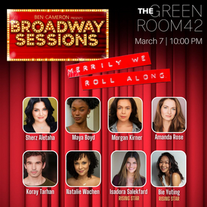 MERRILY WE ROLL ALONG Cast Members Come to Broadway Sessions This Wek Image
