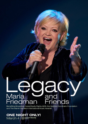 Maria Friedman and Friends Will Perform a Benefit Concert Celebrating Stephen Sondheim, Marvin Hamlisch and Michel Legrand Image