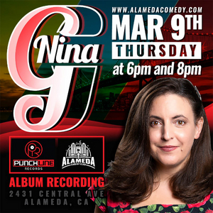 Nina G, One Of The First Stuttering Comedians, Records Debut Solo Album And Live Show At The Alameda Comedy Club 