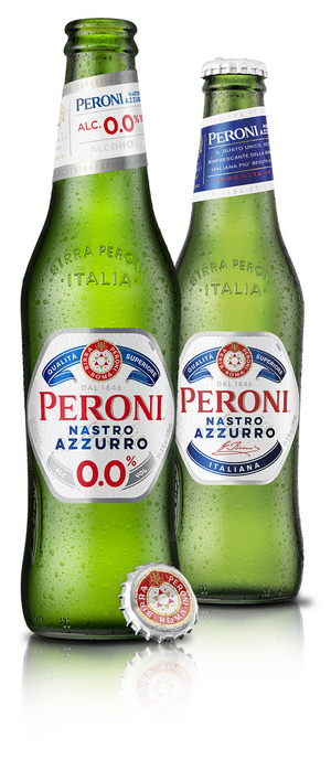 Peroni Nastro Azzurro 0.0% brings superior Italian taste to the non-alcoholic category Image