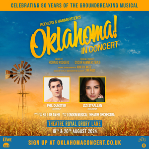 Phil Dunster and Zizi Strallen Will Lead Rodgers & Hammerstein's OKLAHOMA! at Theatre Royal Drury Lane 