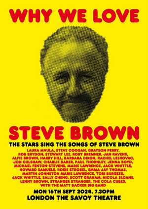 Stars Will Celebrate Steve Brown at London's Savoy Theatre in September Image
