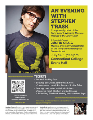 Stephen Trask and Justin Craig Come to Connecticut College This Weekend  Image