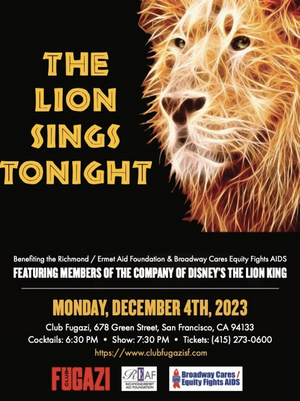 THE LION KING Tour Cast Performs at Club Fugazi Next Week 
