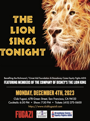 THE LION KING Tour Cast Performs at Club Fugazi Next Week Image